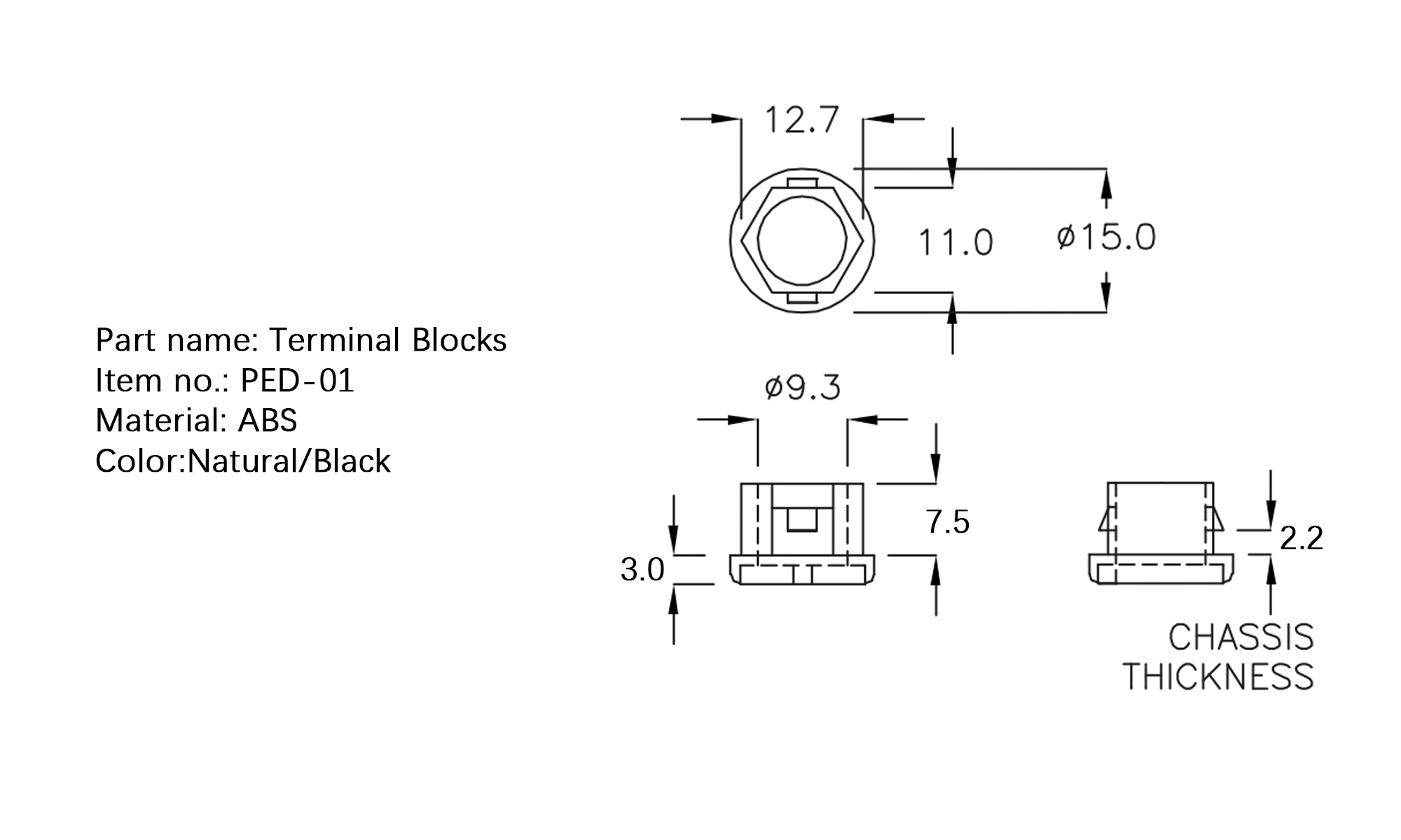 Terminal Blocks PED-01